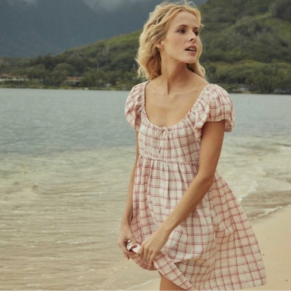 Doen Dress in Atticus plaid